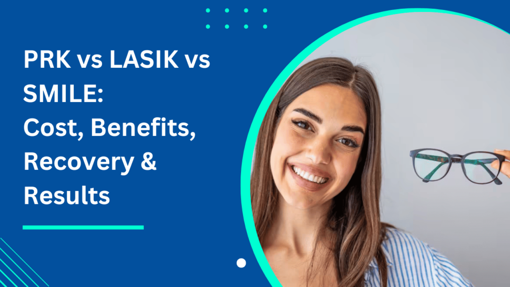 PRK vs LASIK vs SMILE: Cost, Benefits, Recovery & Results 2025