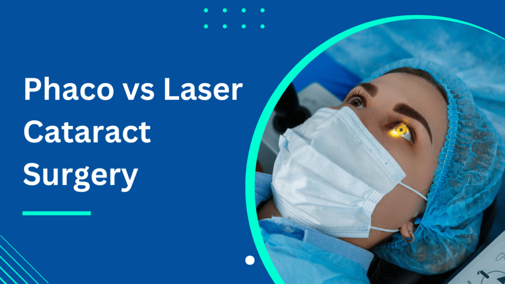 Phacoemulsification vs laser cataract surgery